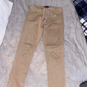 American eagle beige khaki dress pants, size 4